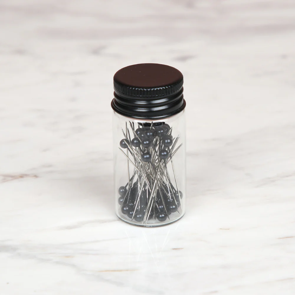 Milward Black Head Pin 60 Pieces - 9678879