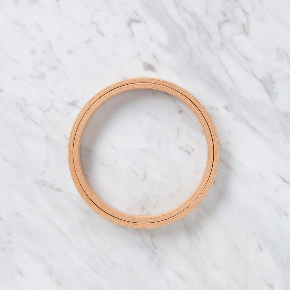 Nurge 16 mm Beech Wood Embroidery Hoop - No.2