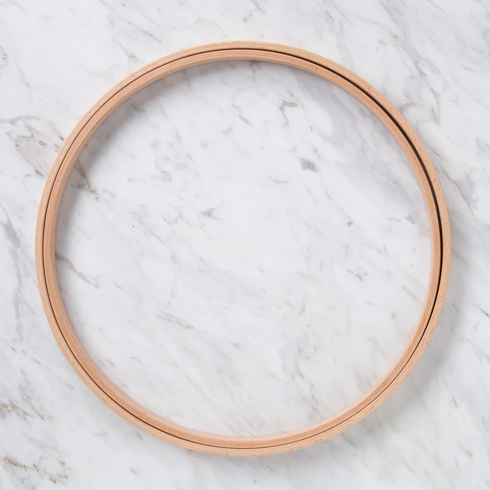 Nurge 16 mm Beech Wood Embroidery Hoop - No.7