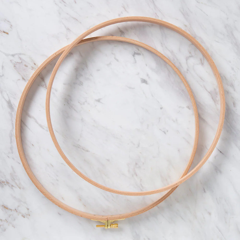 Nurge 16 mm Beech Wood Adjustable Embroidery Hoop - No.7 - Image 2