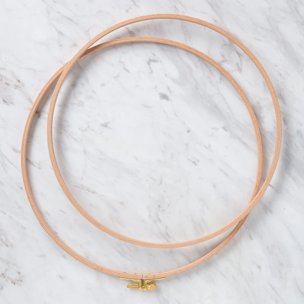 Nurge 8 mm Beech Wood Adjustable Embroidery Hoop - No.7 - Image 2