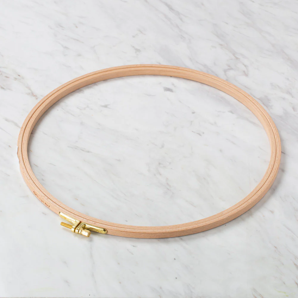 Nurge 8 mm Beech Wood Adjustable Embroidery Hoop - No.7 - Image 3