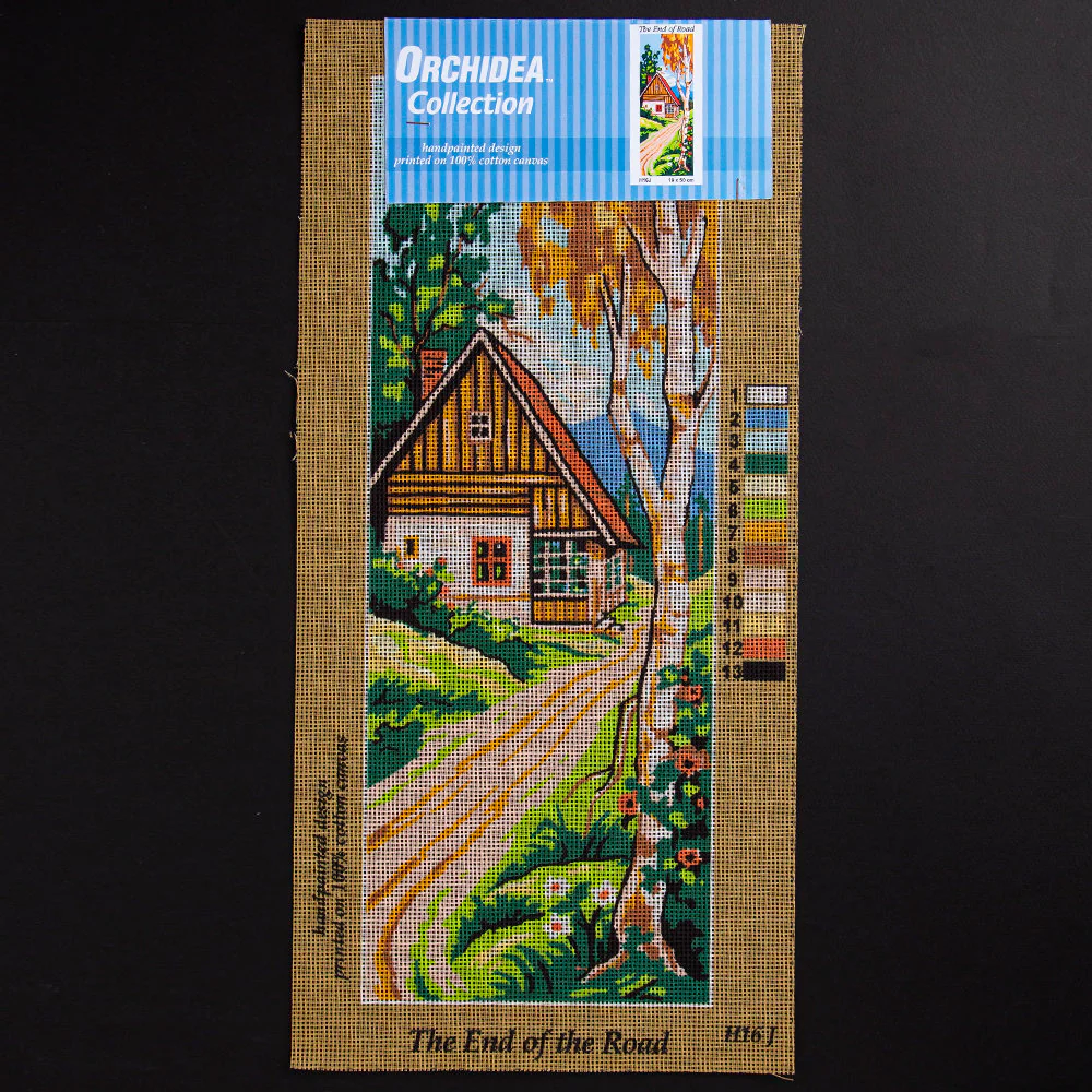 Orchidea 19x50cm Printed Gobelin, The End of Road - H16J