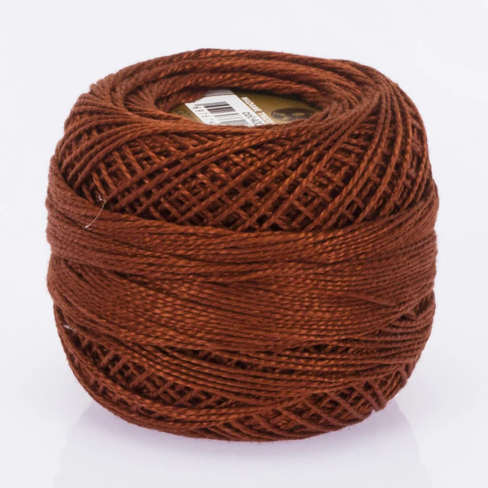Madame Tricote Paris Koton Perle No:8 Embroidery Thread, Brown - 4008