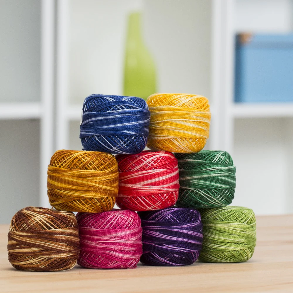 Madame Tricote Paris Koton Perle No:8 Embroidery Thread, Dark Orange - 4007 - Image 3