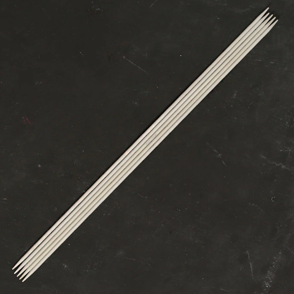 Pony 3.5 mm 35cm Aluminium Double Pointed Needle in 5- 41618 - Image 2