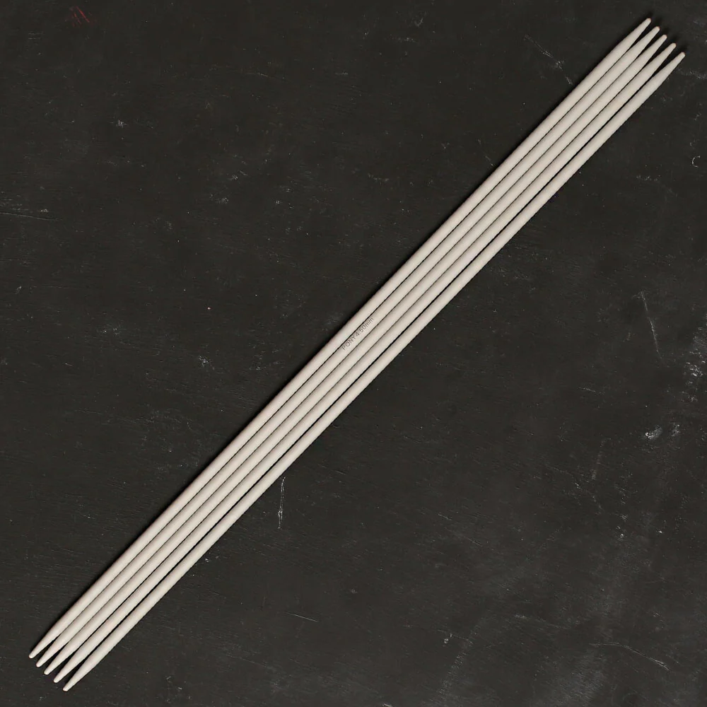 Pony 4.5 mm 35cm Aluminium Double Pointed Needle in 5- 41621 - Image 2