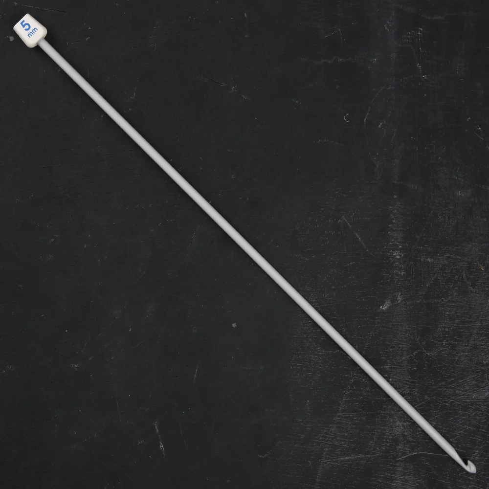 Pony 5 mm 35 cm Aluminum Tunisian Crochet Hook - 43711 - Image 2