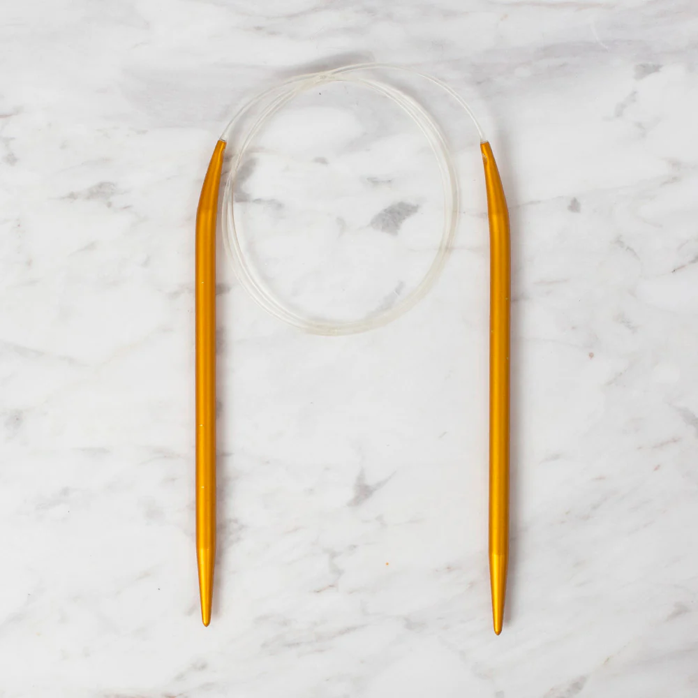 PONY COLOUR  6 MM 80 CM CIRCULAR NEEDLE, YELLOW - 50813 - Image 2
