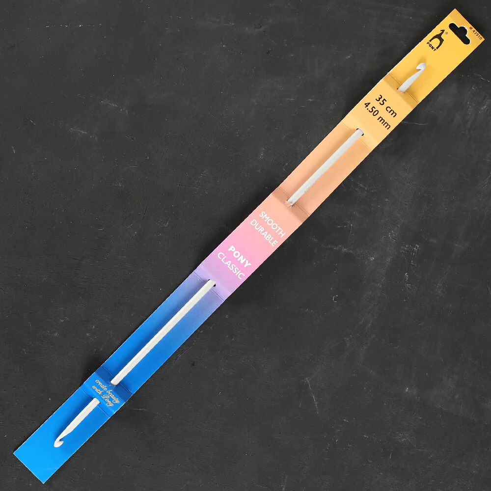 Pony Double-Ended 4.50mm 35 cm Tunisian Crochet Hook - 43910