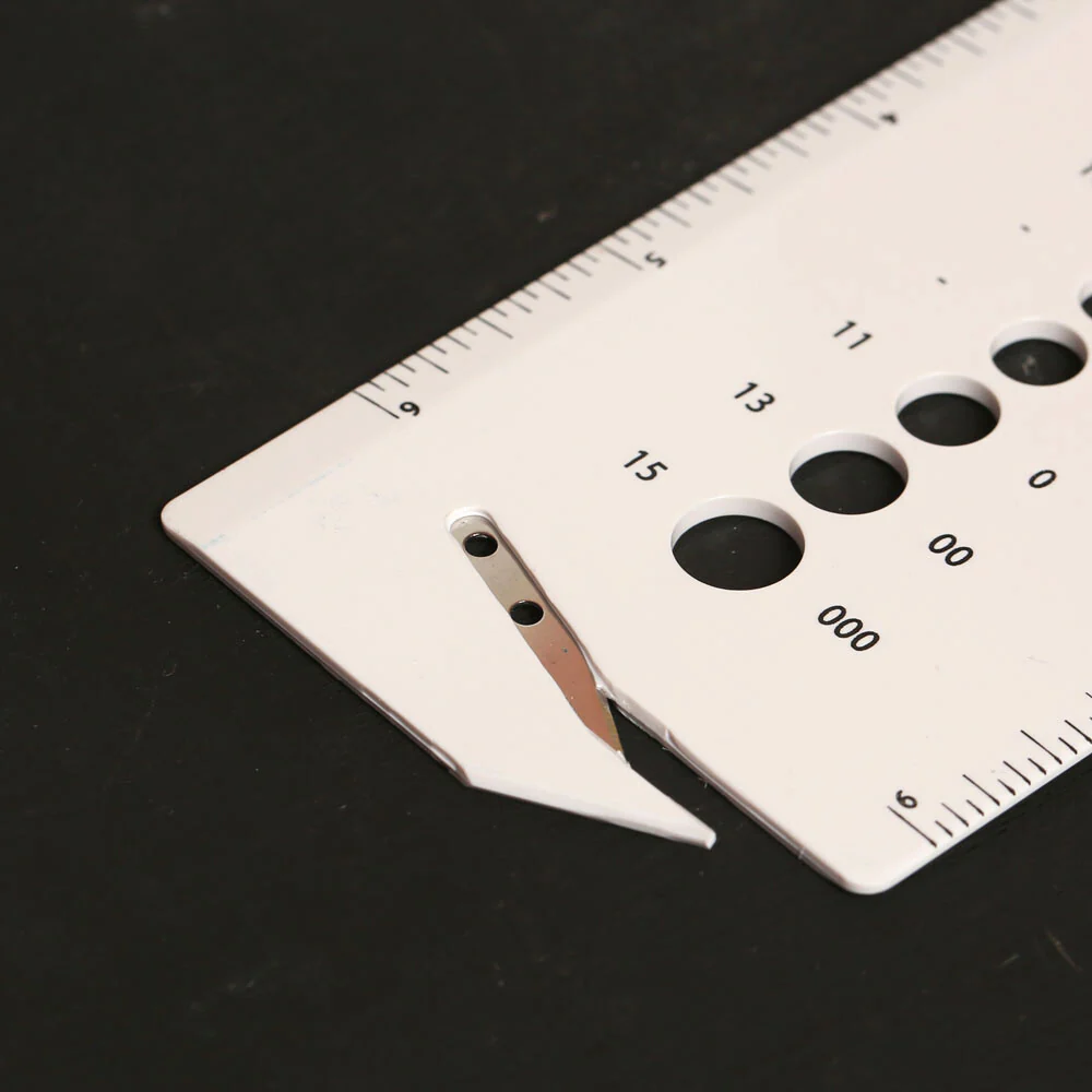 Pony Knitting Needle Gauge Ruler 2-10 mm - 60667 - Image 3