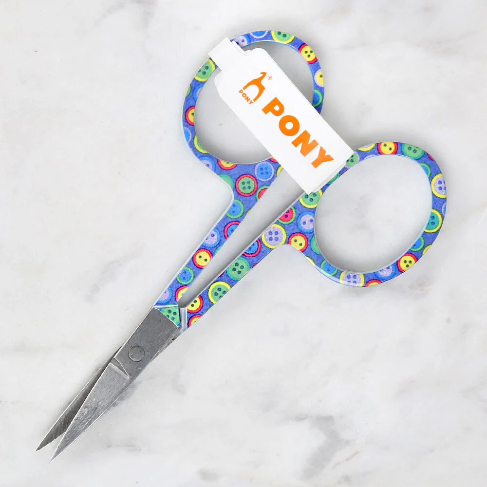 Pony Pattern Sewing and Embroidery Scissors 9,5 cm - Image 2