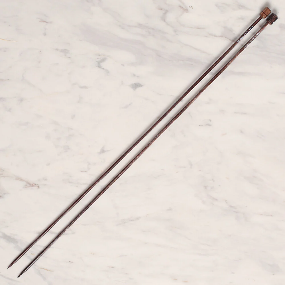 Pony Perfect 3 mm 40 cm Wooden Knitting Needle - 42005 - Image 2