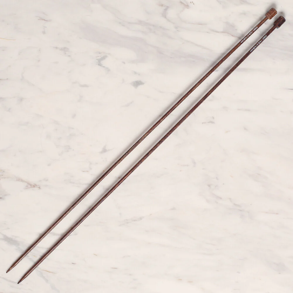 Pony Perfect 3.5 mm 40 cm Wooden Knitting Needle - 42007 - Image 2