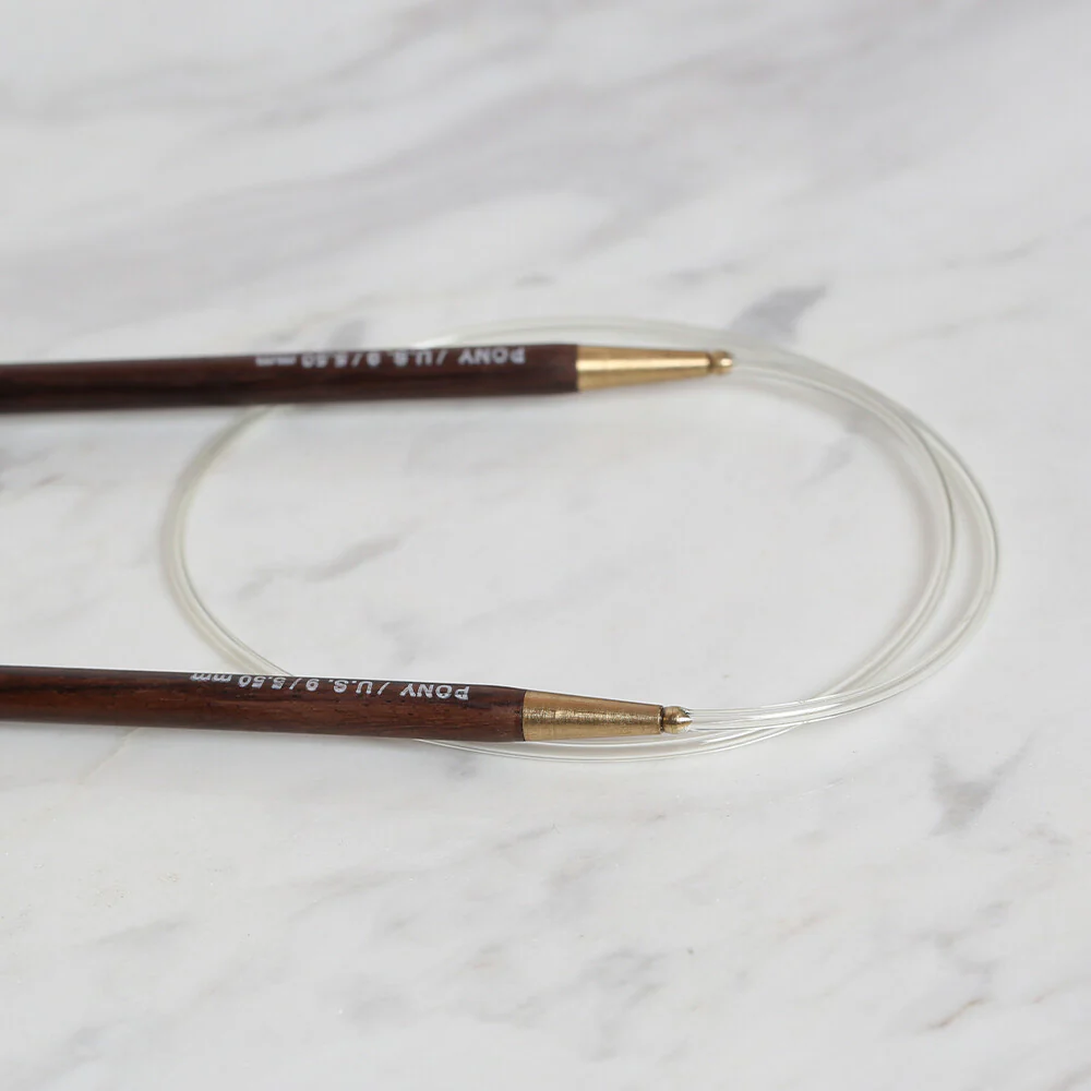 Pony Rosewood 3.25 mm 60 cm Circular Needle - 48806 - Image 3
