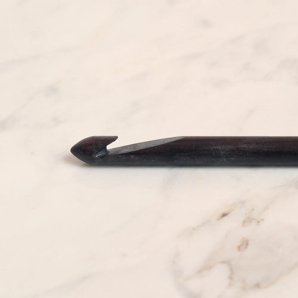 Pony Rosewood 8 mm 15 cm Rosewood Crochet Hook - 44908 - Image 3