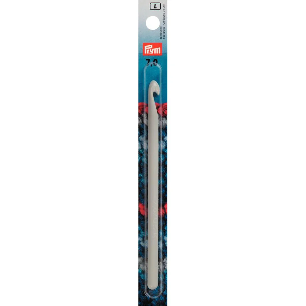 PRYM 7 mm 14 cm Plastic Crochet Hook For Wool -  218500