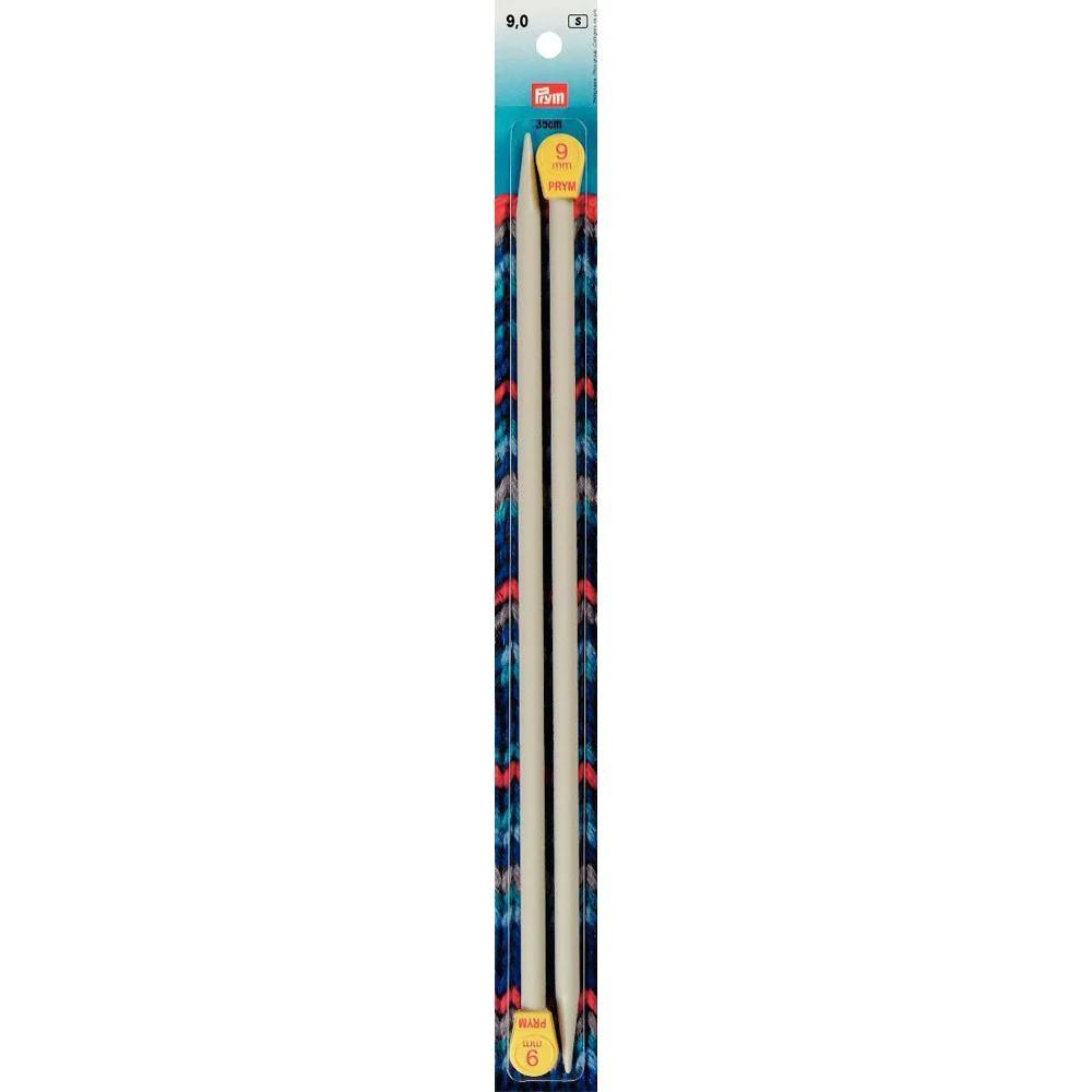 PRYM 9 mm 35 cm Aluminium Knitting Needles - 218220