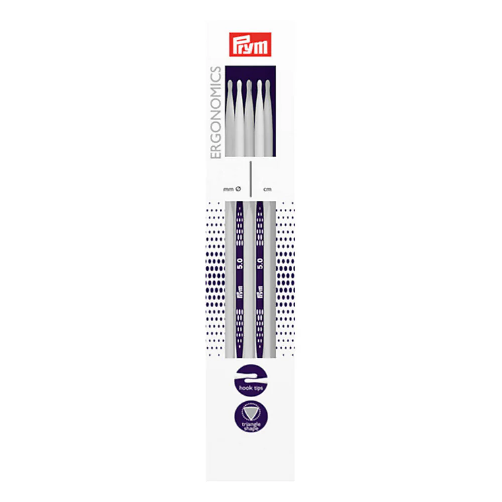 PRYM Ergonomics 7 mm 20 cm Double Pointed Knitting Needle, Set of 5 - 194209 - Image 4