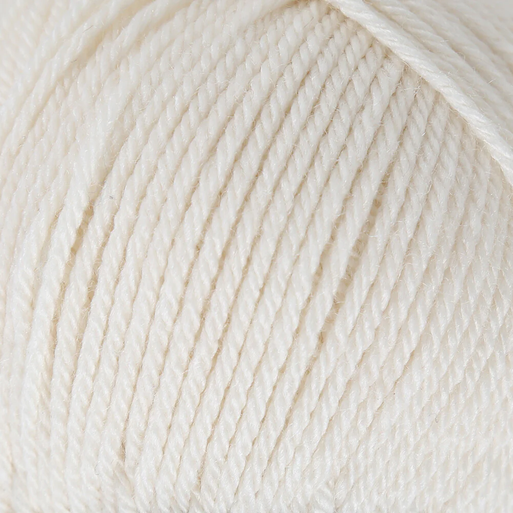 Rowan Baby Cashsoft Merino Yarn, Cream - 00102 - Image 2