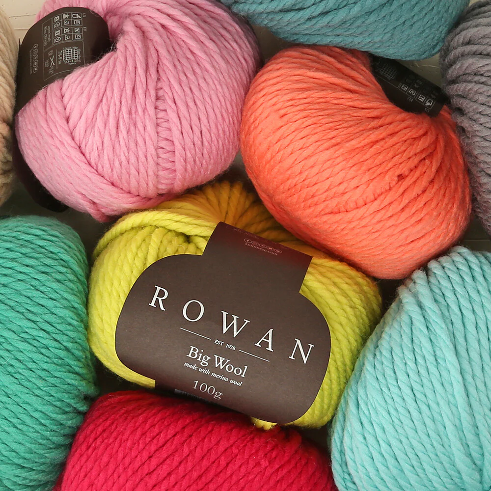 Rowan Big Wool Yarn, Light Green - 00097 - Image 3