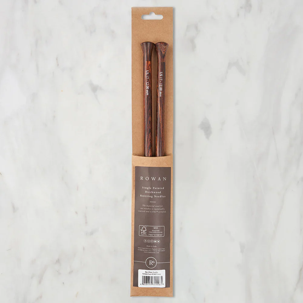 Rowan Birch Wood 35 cm Knitting Needle 4.5 mm