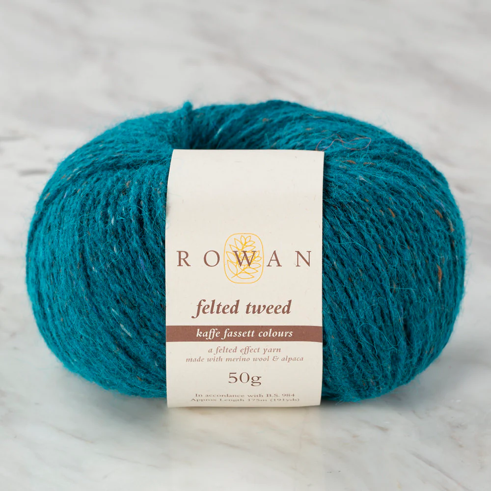Rowan Felted Tweed Yarn, Turquoise - 202
