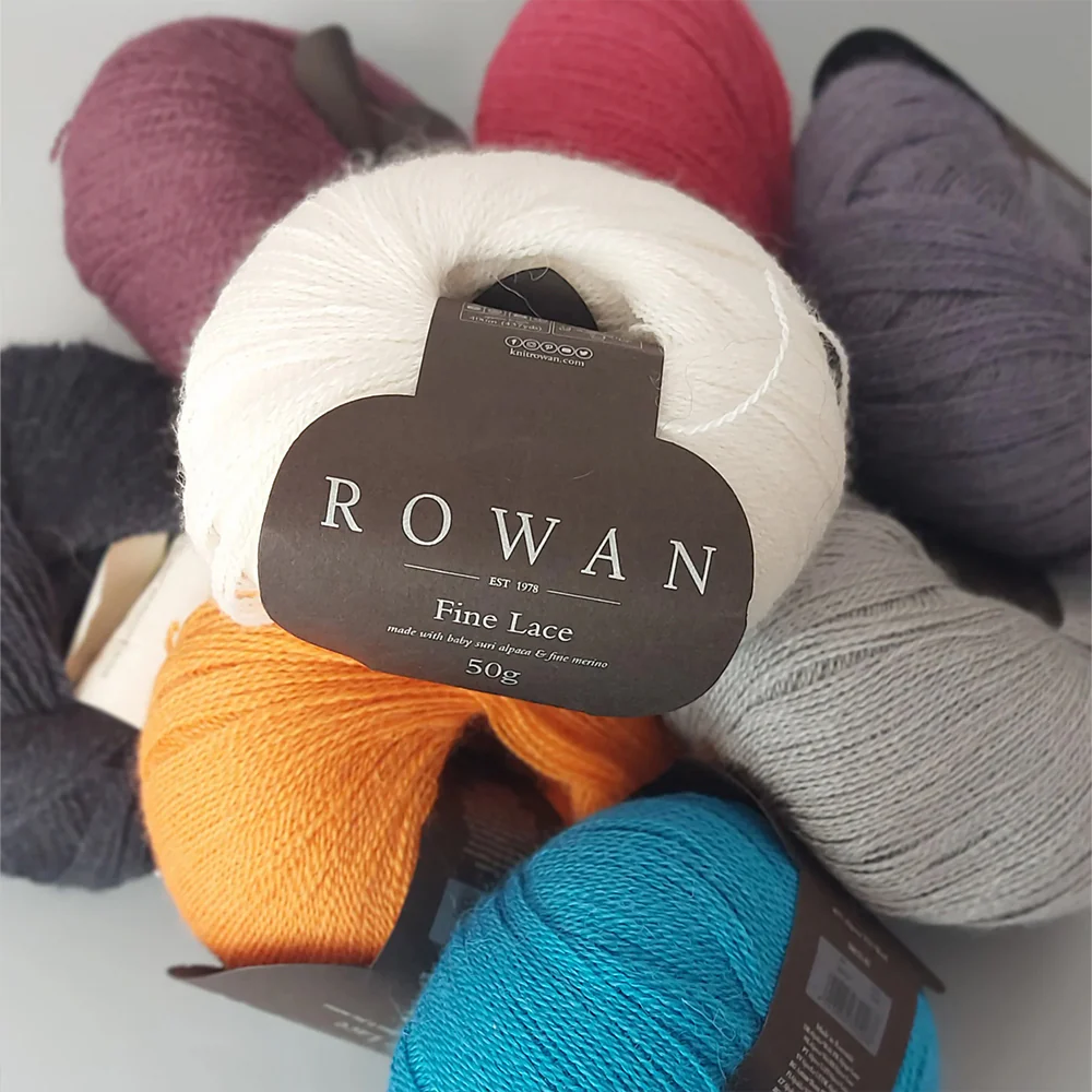 Rowan Fine Lace 50gr Hand Knitting Yarn, Green - 00933 - Image 4