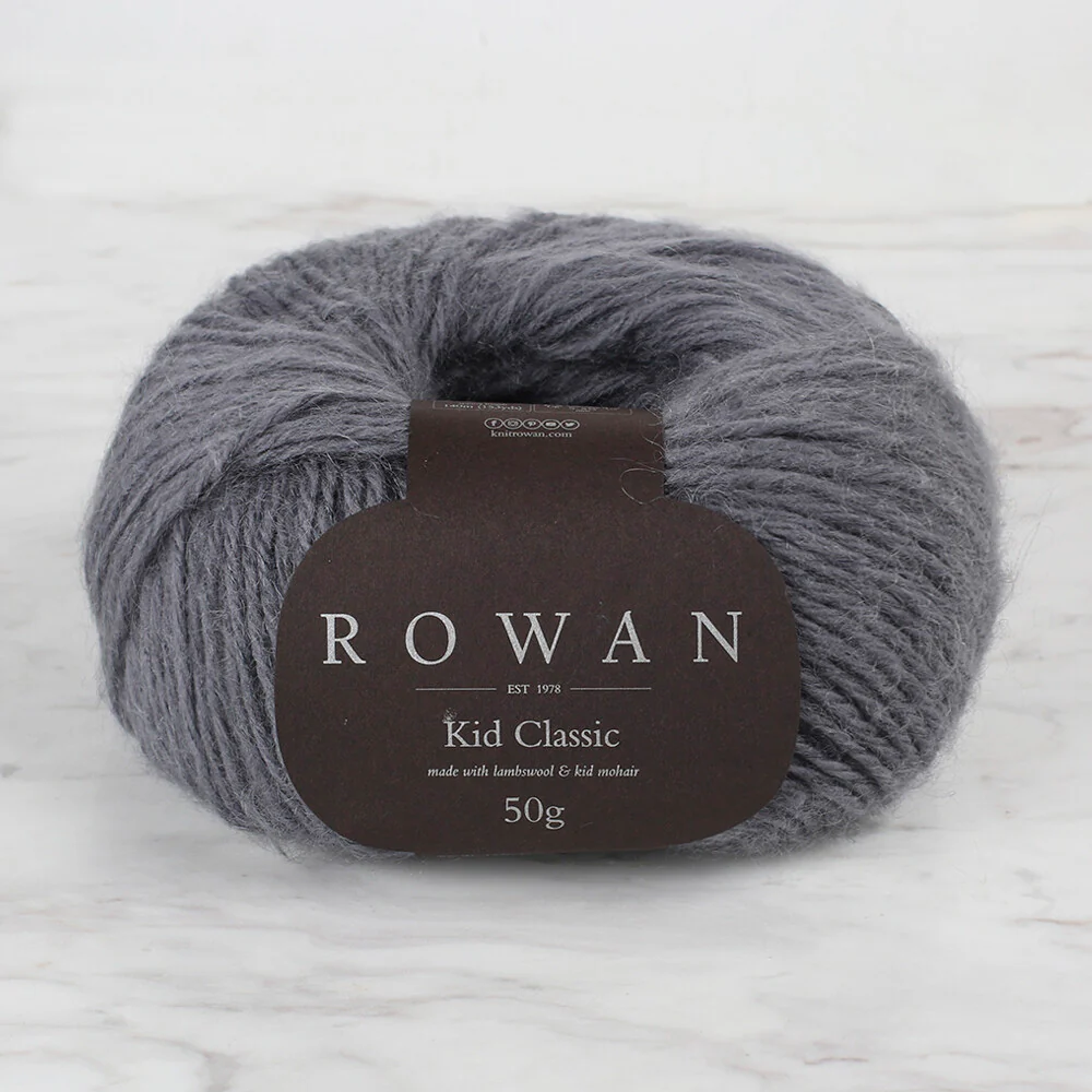 Rowan Kid Classic Yarn, Anthracite - 00890
