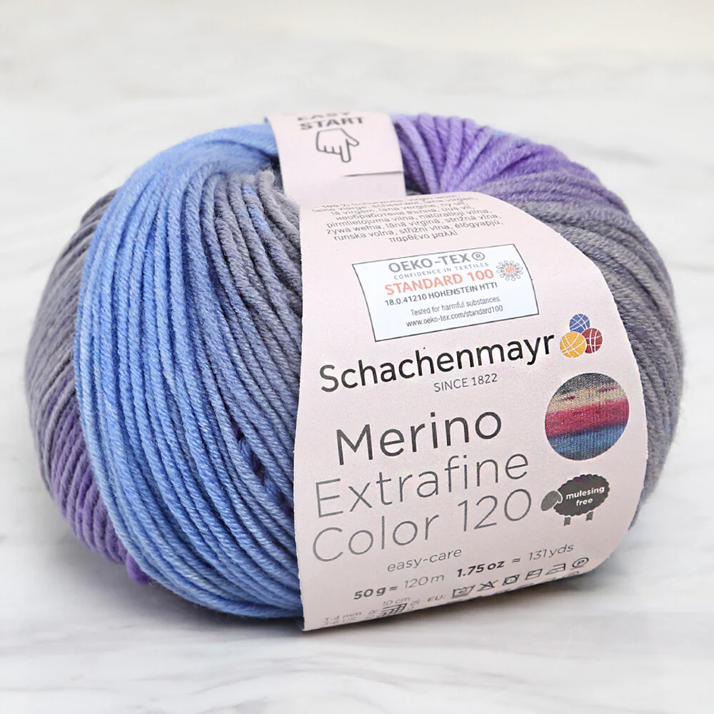 Schachenmayr Merino Extrafine Color 120, Variegated - 00473