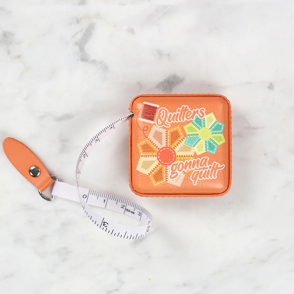 Sew Tasty Automatic Tape Measure Orange 150cm/60" - N4395 - Image 2