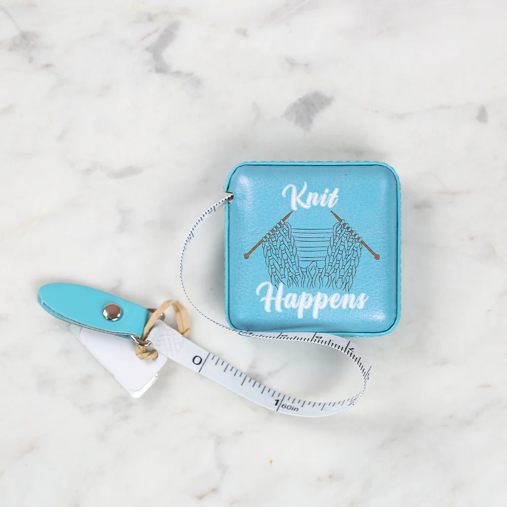 Sew Tasty Automatic Tape Measure Turquoise 150cm/60 inch - N4395 - Image 2
