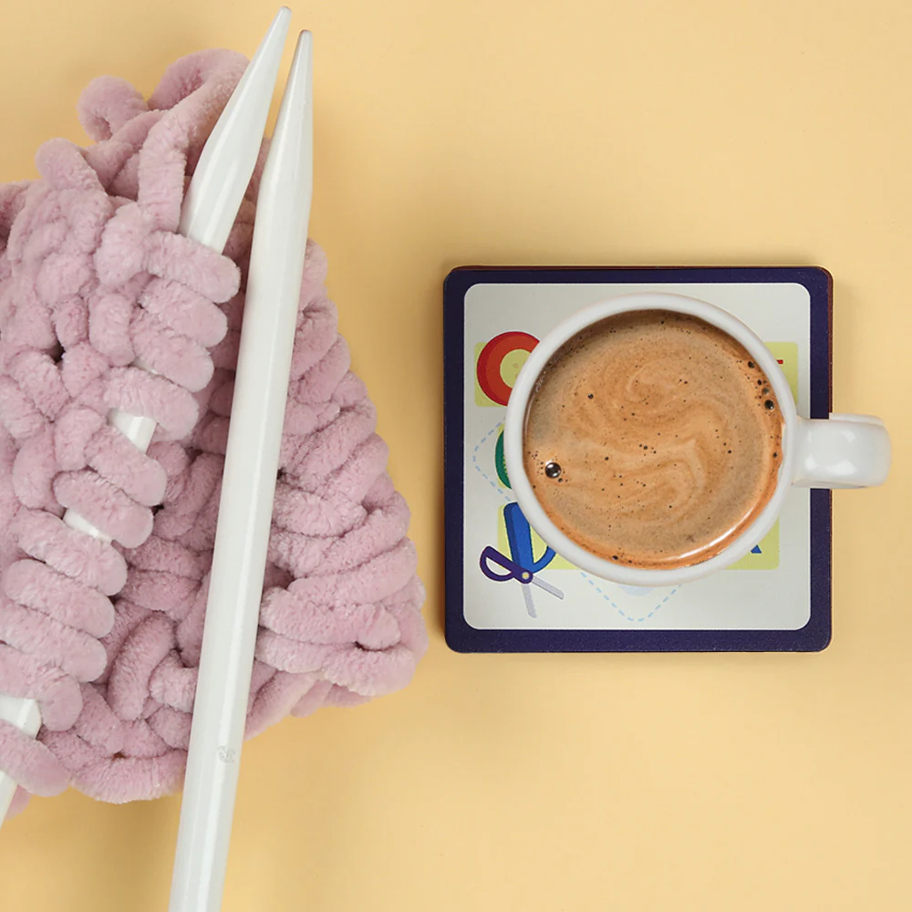 Sew Tasty Patterned Coaster 6 - N4370 - Image 2
