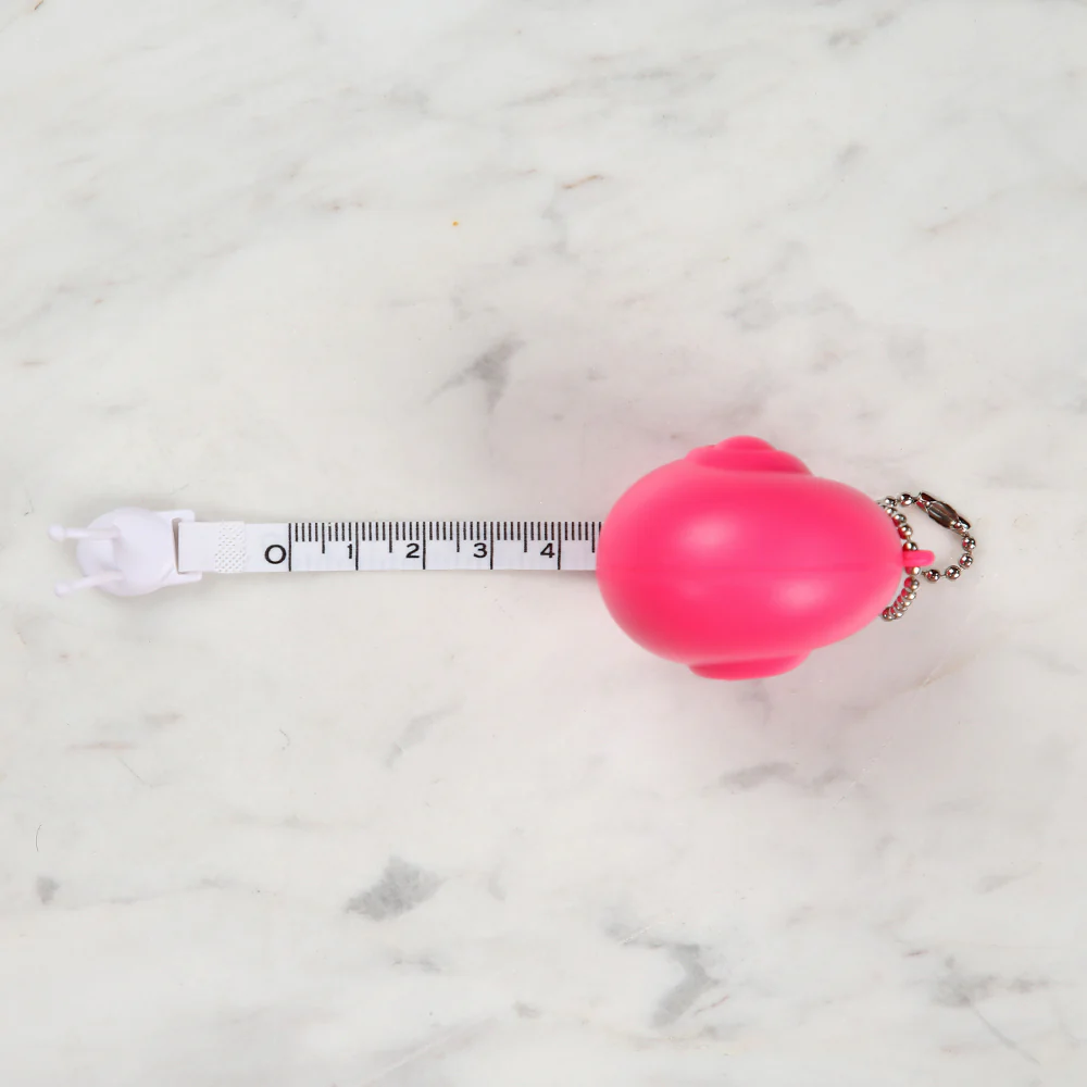 Sew Tasty Snail Tape Measure Fuchsia 100cm/40 - Image 2