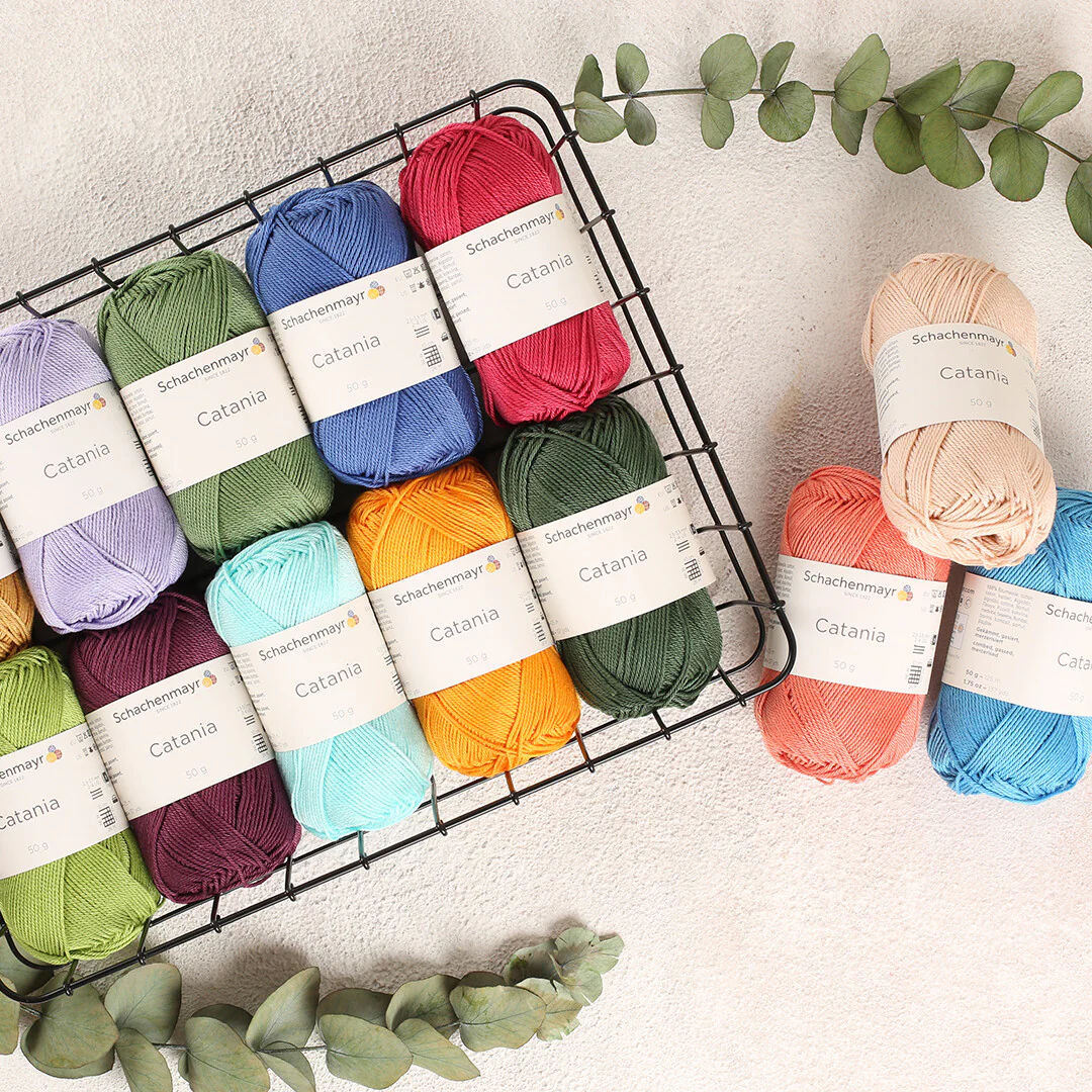 Schachenmayr Catania 50gr Yarn, Light Claret - 00425 - Image 3