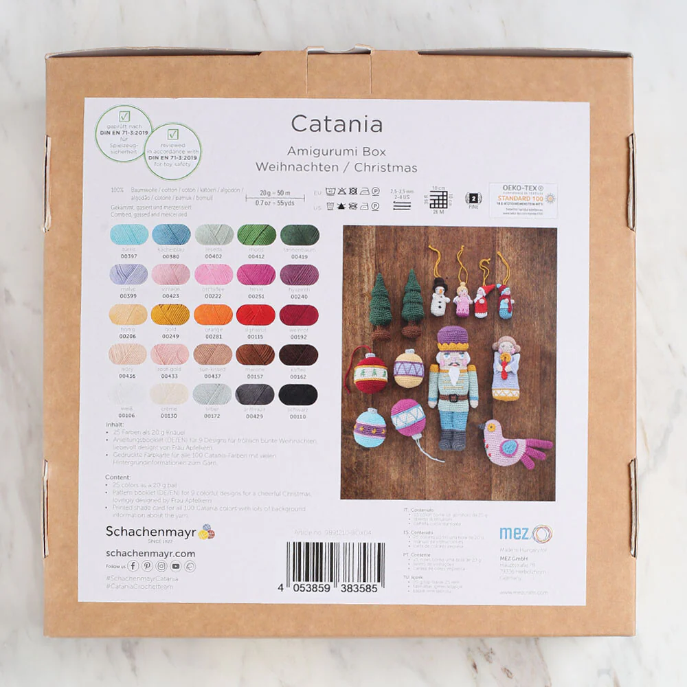 Schachenmayr Catania Amigurumi Set Christmas 9891210-BOX04 - Image 4
