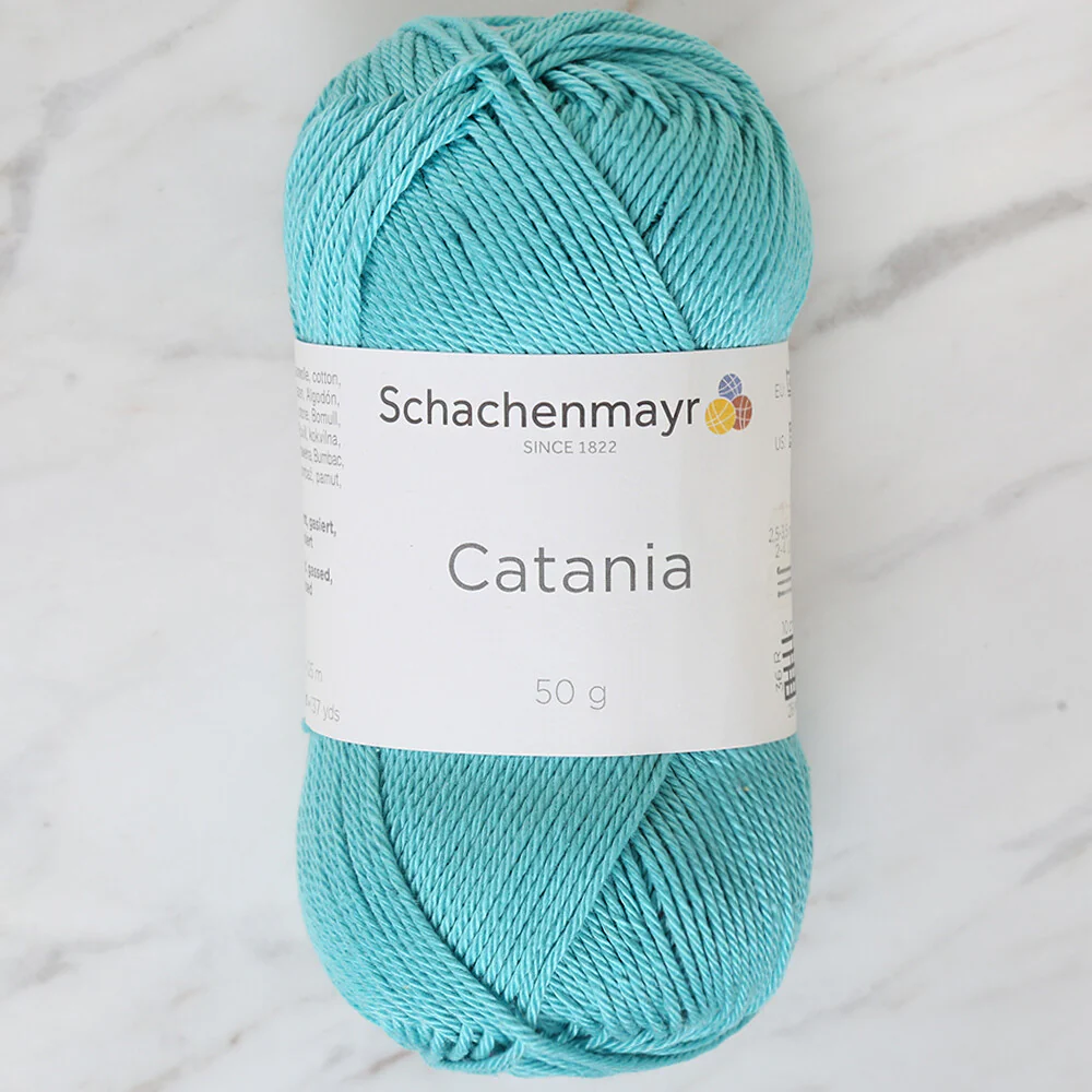 Schachenmayr Catania 50g Yarn,Turquoise - 9801210-00253