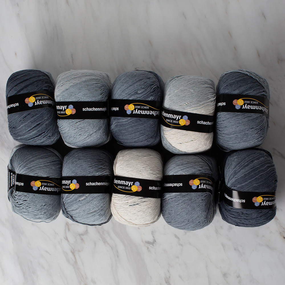 Schachenmayr Fashion Tahiti 50 gr Knitting Yarn, Variegated - 9811776 - 07614 - Image 3