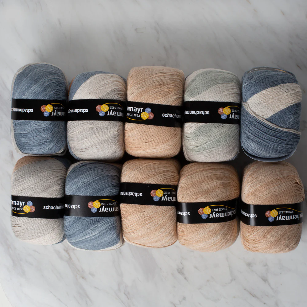 Schachenmayr Fashion Tahiti 50 gr Knitting Yarn, Variegated - 9811776 - 07687 - Image 3