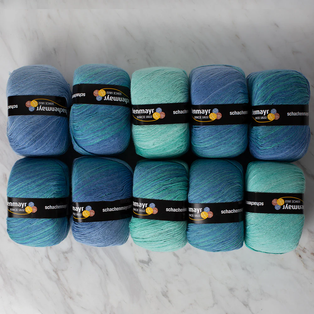 Schachenmayr Fashion Tahiti 50 gr Knitting Yarn, Variegated - 9811776 - 07691 - Image 3