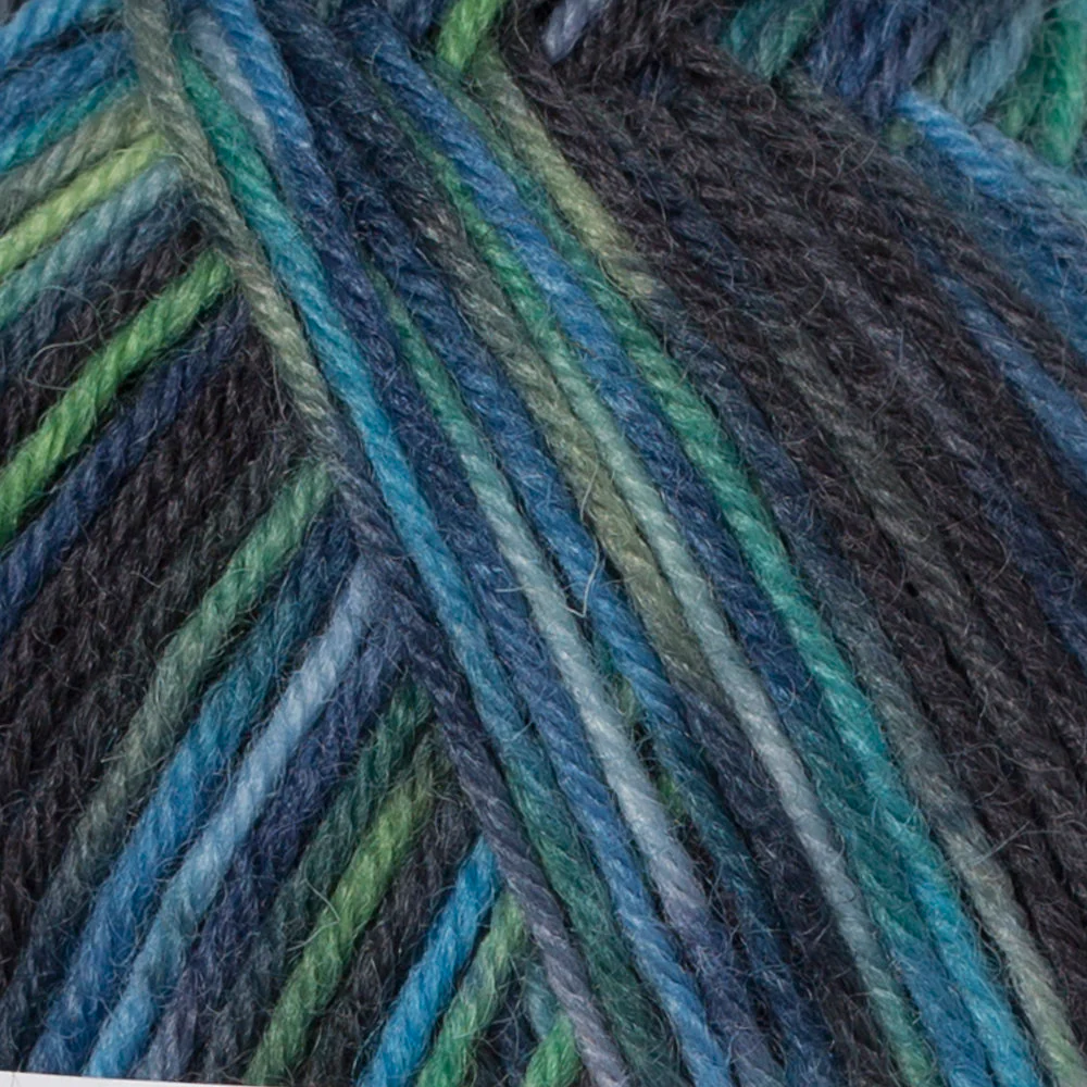 Schachenmayr Regia 4-Ply 50gr Color Sock Yarn, Multi Blue - 9801281-04969 - Image 2