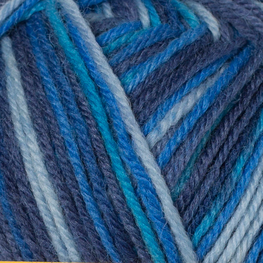 Schachenmayr Regia 4-Ply 50gr Color Sock Yarn, Multi Blue - 9801281-07388 - Image 2
