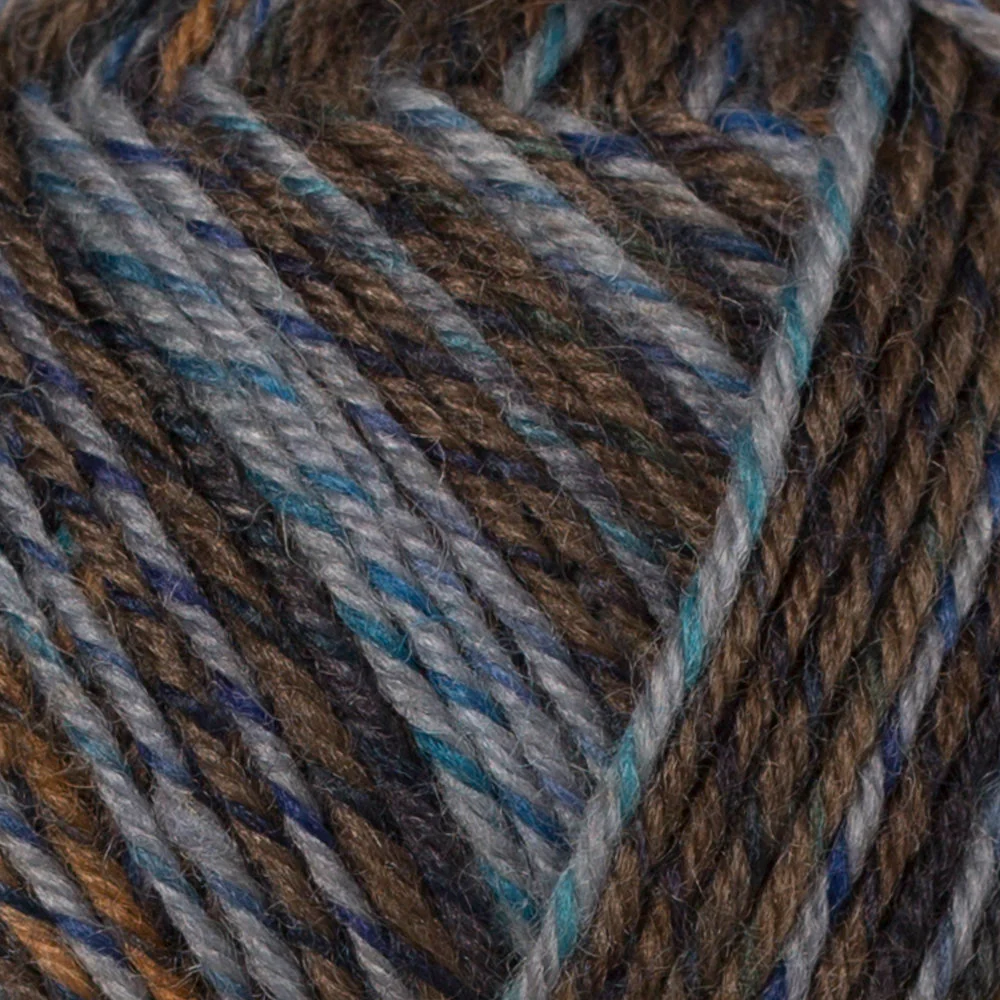Schachenmayr Regia 4-Ply 50gr Color Sock Yarn, Multi Brown - 9801281-03733 - Image 2