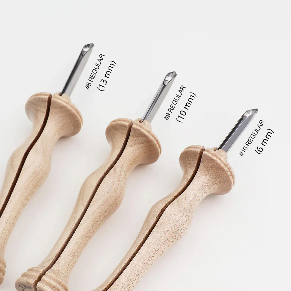 The Oxford Punch Needle 10 mm Thick Tip Natural - 10002 - Image 7