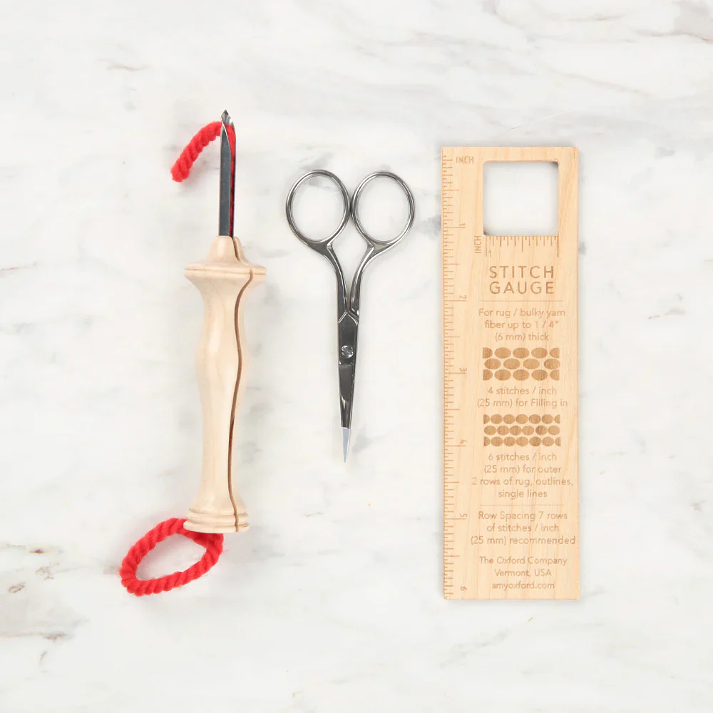 The Oxford Punch Needle Set Natural - 10022 - Image 5