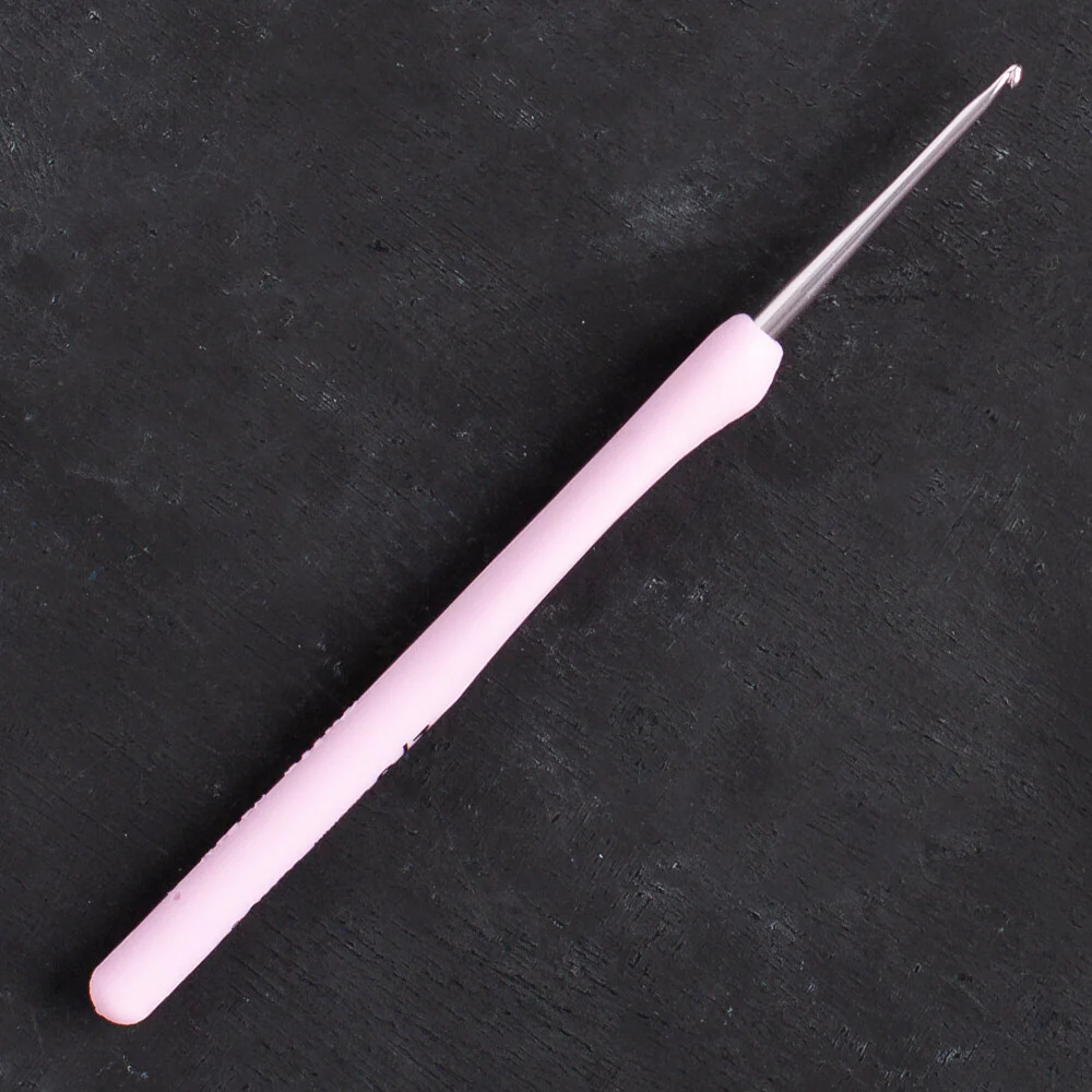 Tulip Etimo Rose 2 mm 14 cm Crochet Hook with Soft Cushion- TER-03e - Image 2