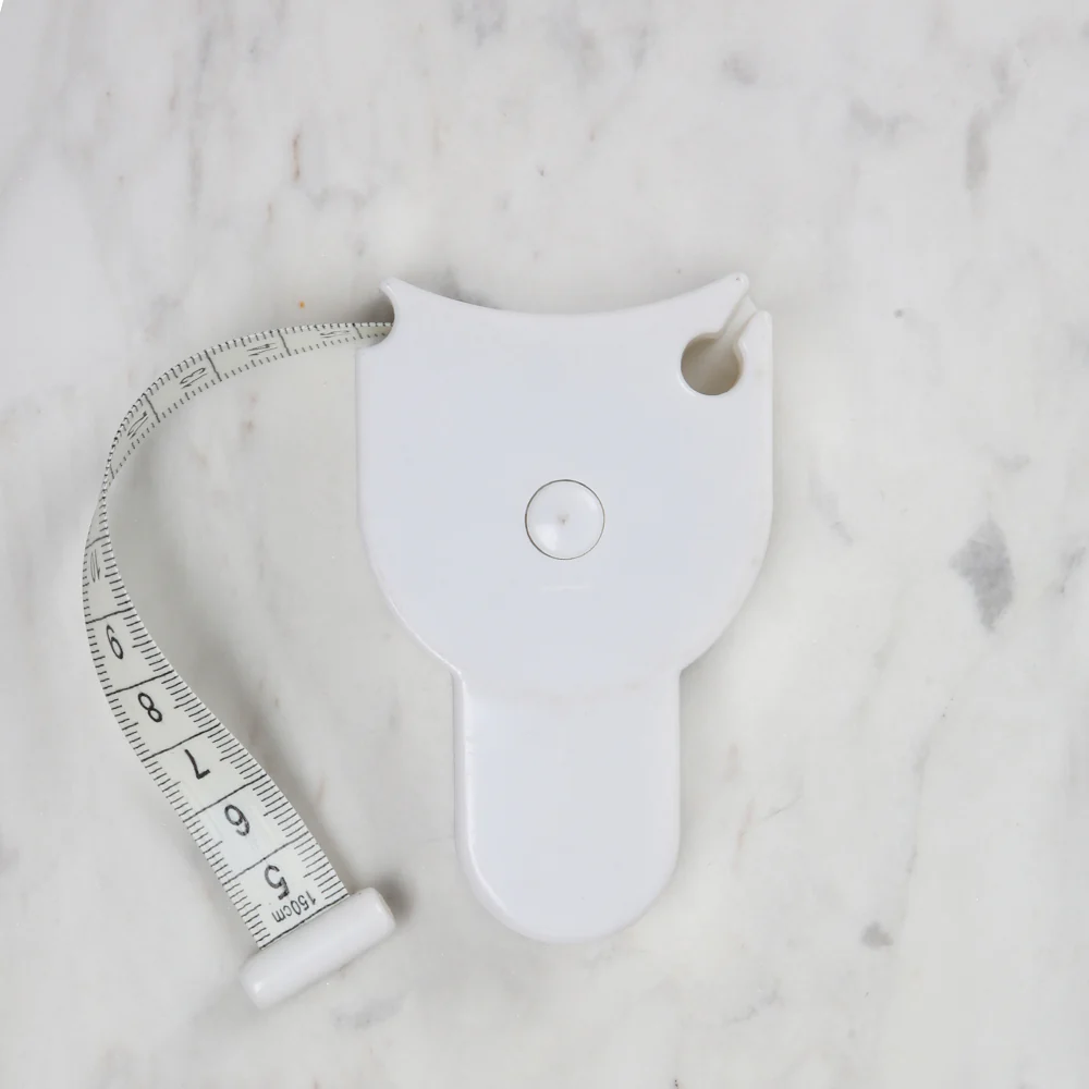 Waist and Leg Tape Measure White