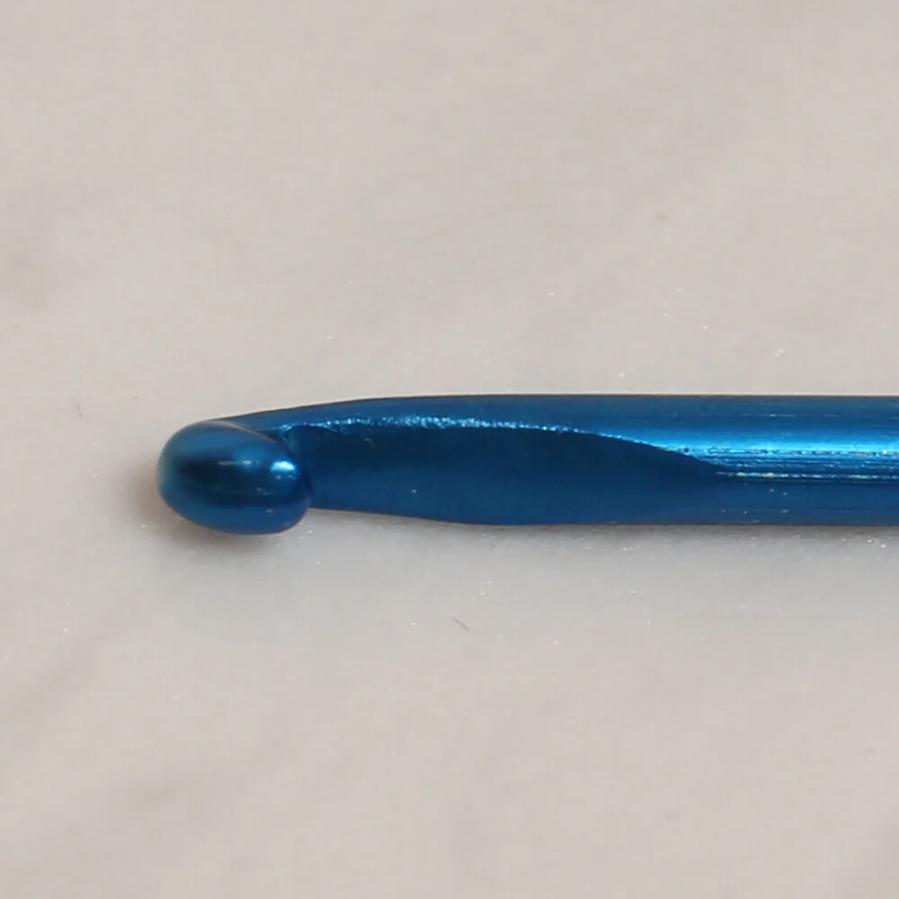 Yabalı 3.5mm 35 cm Crochet Hook with Measure, Blue - YBL-348 - Image 3