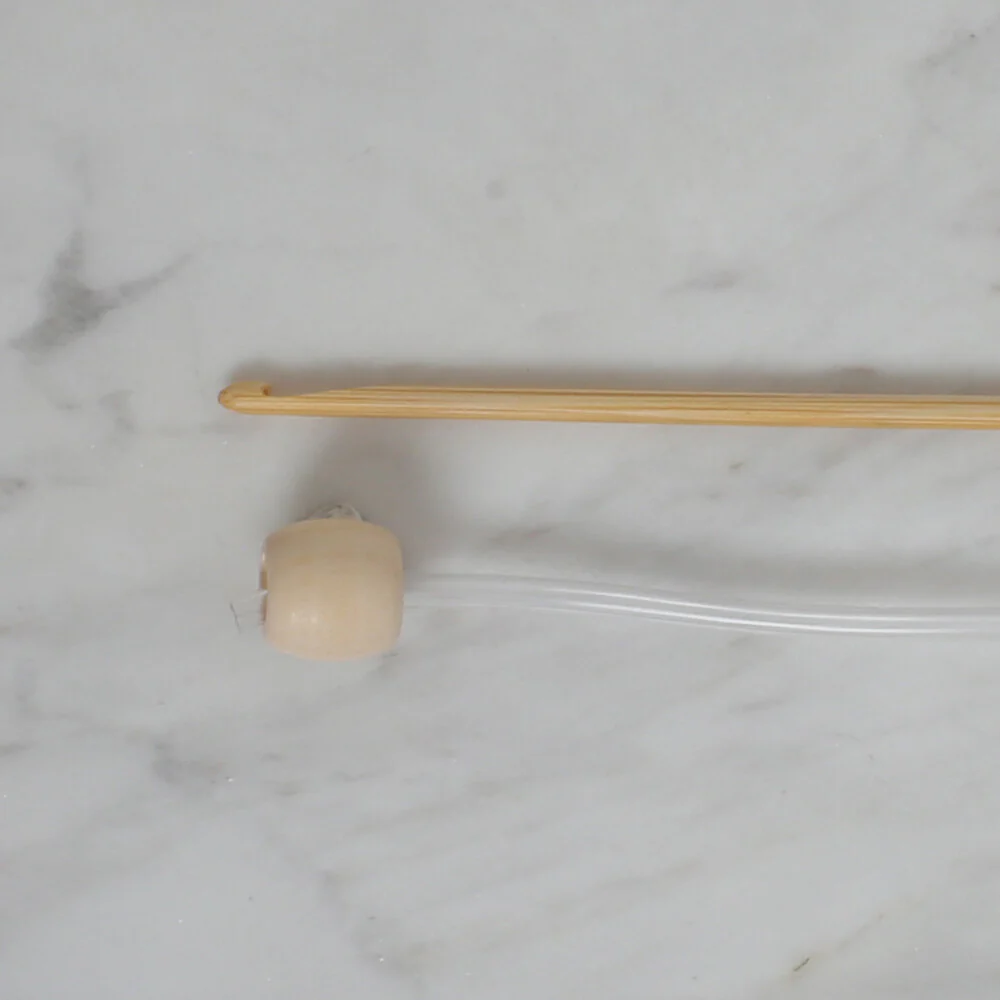 Yabalı Bambu (Bamboo) 3.0 mm 60 cm Flexible Tunisian/Afghan Crochet Hook - YB342 - Image 2