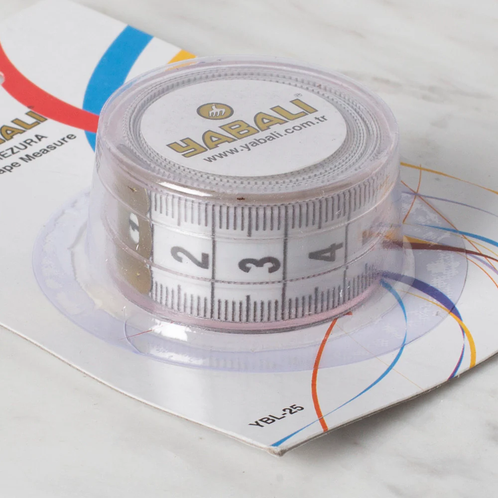 Yabalı Tape Measure, White - YBL - 25